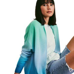 Kiana Blue Ombré Open Cardigan by Line